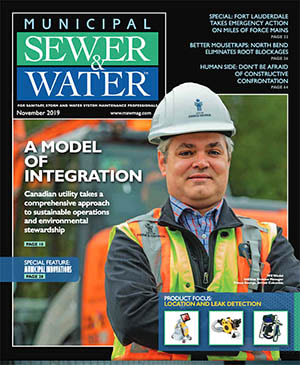 Municipal Sewer & Water (MSW) magazine cover