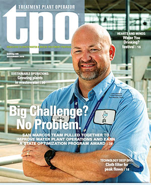 Treatment Plant Operator (TPO) magazine cover